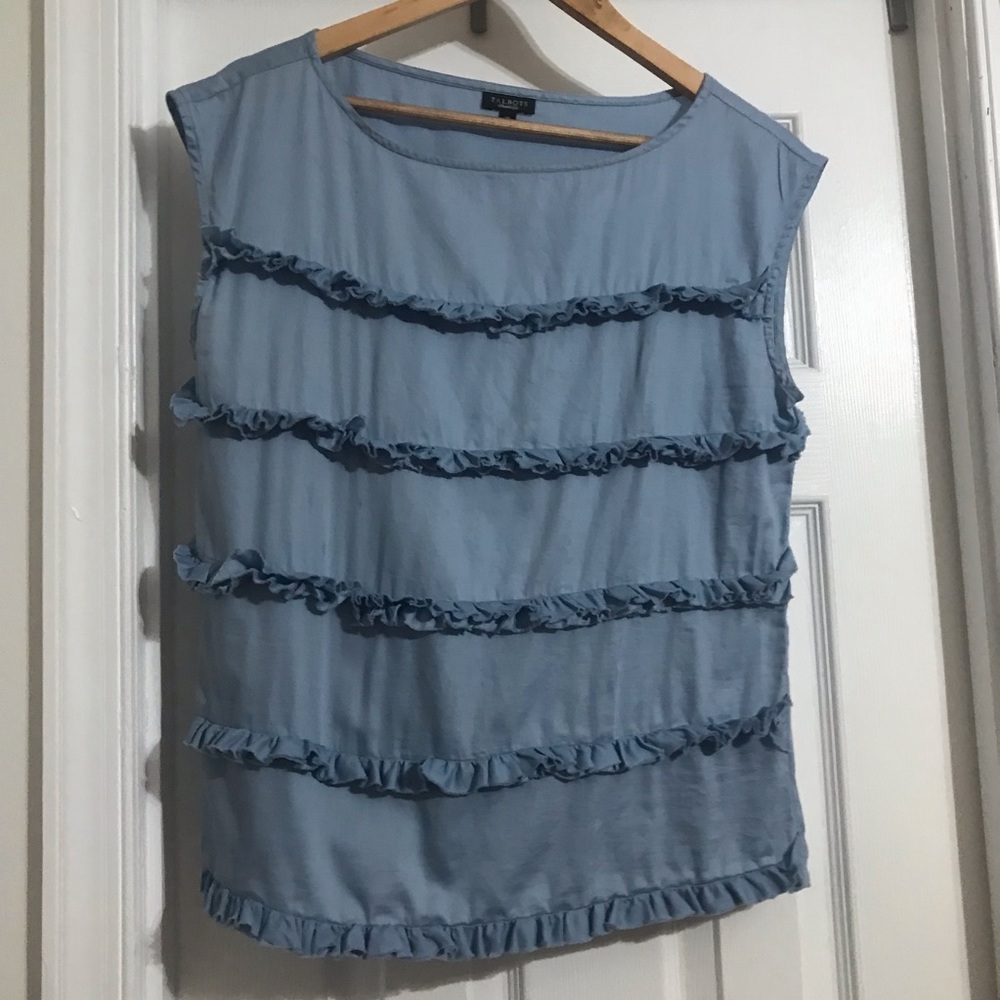 🌟FREE w any bundle - Pls add to bundle, I’ll discount it Talbots Sleeveless Top